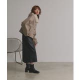 【2025AW新作】ファーカラーフェイクウールジャケット | ad thie | 詳細画像16 