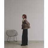 【2025AW新作】ファーカラーフェイクウールジャケット | ad thie | 詳細画像24 