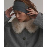 【2025AW新作】ファーカラーフェイクウールジャケット | ad thie | 詳細画像6 