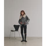 【2025AW新作】ファーカラーフェイクウールジャケット | ad thie | 詳細画像9 