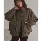 【2025AW新作】フェイクウールスタンドカラーブルゾン | ad thie | 詳細画像28 