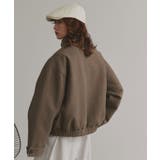 【2025AW新作】フェイクウールスタンドカラーブルゾン | ad thie | 詳細画像35 