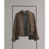 【2025AW新作】フェイクウールスタンドカラーブルゾン | ad thie | 詳細画像36 