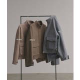 【2025AW新作】フェイクウールスタンドカラーブルゾン | ad thie | 詳細画像39 