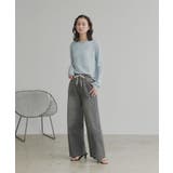 【2026SS新作】ヴィンテージワイドデニムパンツ | ad thie | 詳細画像3 