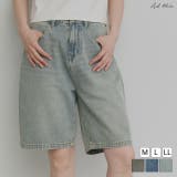 【2026SS新作】ヴィンテージハーフデニムパンツ | ad thie | 詳細画像1 