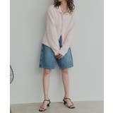 【2026SS新作】ヴィンテージハーフデニムパンツ | ad thie | 詳細画像3 