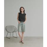 【2026SS新作】ヴィンテージハーフデニムパンツ | ad thie | 詳細画像35 