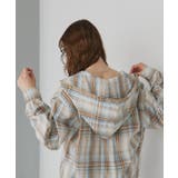 【2026SS新作】フード付きオーバーサイズチェックシャツ | ad thie | 詳細画像10