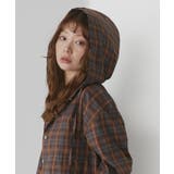 【2026SS新作】フード付きオーバーサイズチェックシャツ | ad thie | 詳細画像15