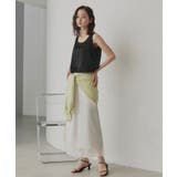 【2026SS新作】シルキーサテンクルーネックタンクトップ | ad thie | 詳細画像11