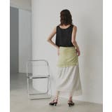 【2026SS新作】シルキーサテンクルーネックタンクトップ | ad thie | 詳細画像13