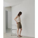 【2026SS新作】シルキーサテンクルーネックタンクトップ | ad thie | 詳細画像21