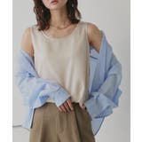 【2026SS新作】シルキーサテンクルーネックタンクトップ | ad thie | 詳細画像26