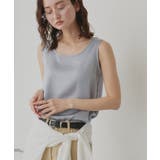 【2026SS新作】シルキーサテンクルーネックタンクトップ | ad thie | 詳細画像30