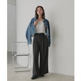 【2026SS新作】シルキーサテンクルーネックタンクトップ | ad thie | 詳細画像7