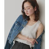 【2026SS新作】シルキーサテンクルーネックタンクトップ | ad thie | 詳細画像8