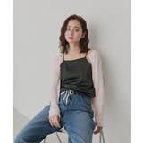 【2026SS新作】シルキーサテンキャミソール | ad thie | 詳細画像14 