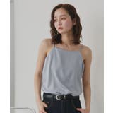 【2026SS新作】シルキーサテンキャミソール | ad thie | 詳細画像29 