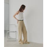 【2026SS新作】シルキーサテンキャミソール | ad thie | 詳細画像4 