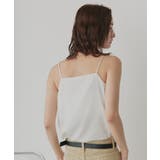 【2026SS新作】シルキーサテンキャミソール | ad thie | 詳細画像7 