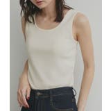 【2026SS新作】前後2wayリブタンクトップ | ad thie | 詳細画像27 