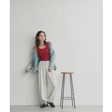 【2026SS新作】前後2wayリブタンクトップ | ad thie | 詳細画像30 