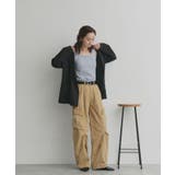 【2026SS新作】前後2wayリブタンクトップ | ad thie | 詳細画像37 