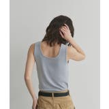 【2026SS新作】前後2wayリブタンクトップ | ad thie | 詳細画像42 