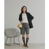 【2026SS新作】アソート ボートネック スクエアネック リブトップス | ad thie | 詳細画像33 