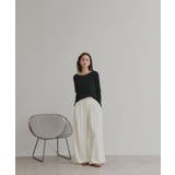 【2026SS新作】アソート ボートネック スクエアネック リブトップス | ad thie | 詳細画像39 