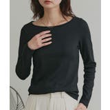 【2026SS新作】アソート ボートネック スクエアネック リブトップス | ad thie | 詳細画像42 