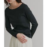 【2026SS新作】アソート ボートネック スクエアネック リブトップス | ad thie | 詳細画像45 