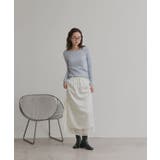 【2026SS新作】アソート ボートネック スクエアネック リブトップス | ad thie | 詳細画像61 