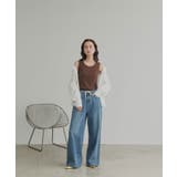 【2026SS新作】チュールリブタンクトップ | ad thie | 詳細画像17 