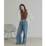 【2026SS新作】チュールリブタンクトップ | ad thie | 詳細画像18 