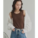 【2026SS新作】チュールリブタンクトップ | ad thie | 詳細画像19 