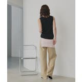 【2026SS新作】アソート クルーネックレースタンクトップ | ad thie | 詳細画像18 