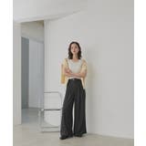 【2026SS新作】アソート クルーネックレースタンクトップ | ad thie | 詳細画像2 