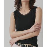 【2026SS新作】アソート クルーネックレースタンクトップ | ad thie | 詳細画像20 