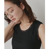 【2026SS新作】アソート クルーネックレースタンクトップ | ad thie | 詳細画像24 