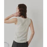 【2026SS新作】アソート クルーネックレースタンクトップ | ad thie | 詳細画像7 