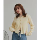 【2026SS新作】ワッフルコンパクトカーディガン | ad thie | 詳細画像44