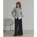 【2026SS新作】ワッフルコンパクトカーディガン | ad thie | 詳細画像8