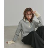 【2026SS新作】バイカラーワッフルパーカー | ad thie | 詳細画像16 