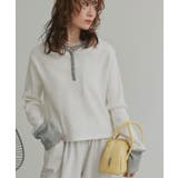 【2026SS新作】バイカラーワッフルパーカー | ad thie | 詳細画像21 