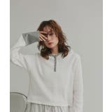 【2026SS新作】バイカラーワッフルパーカー | ad thie | 詳細画像23 