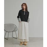 【2026SS新作】バイカラーワッフルパーカー | ad thie | 詳細画像25 