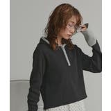 【2026SS新作】バイカラーワッフルパーカー | ad thie | 詳細画像28 