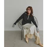 【2026SS新作】バイカラーワッフルパーカー | ad thie | 詳細画像32 